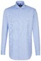 Seidensticker Comfort Uni Twill Shirt Aqua Blue