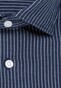 Seidensticker Contrast Striped Twill Shirt Navy