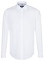 Seidensticker Cotton Uni Overhemd Wit