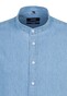 Seidensticker Denim Contrast Button Shirt Aqua Blue