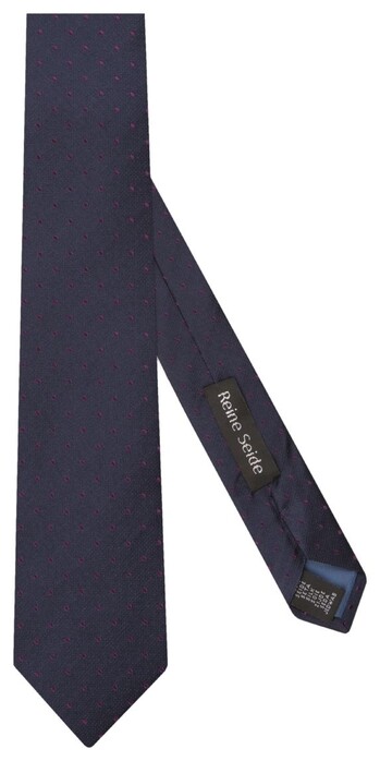Seidensticker Design Classic Dotted Tie Lilac