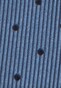 Seidensticker Dotted Stripe Tie Das Intens Blauw