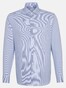 Seidensticker Easy Iron Stripe Overhemd Sky Blue Melange