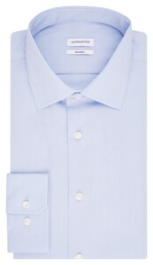 Seidensticker Extra Long Sleeve Business Kent Overhemd Licht Blauw