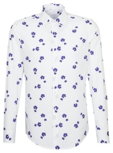 Seidensticker Fantasy Business Kent Shirt Lilac
