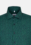 Seidensticker Fantasy Leaf Pattern Overhemd Groen