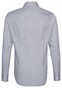 Seidensticker Faux Uni Kent Shirt Mid Grey