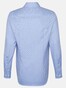 Seidensticker Faux Uni Light Spread Kent Overhemd Intens Blauw
