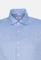 Seidensticker Faux Uni Light Spread Kent Shirt Deep Intense Blue