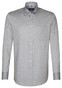 Seidensticker Faux Uni Shirt Mid Grey