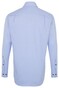 Seidensticker Faux Uni Spread Kent Shirt Blue