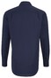 Seidensticker Faux Uni Spread Kent Shirt Navy