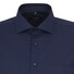 Seidensticker Faux Uni Spread Kent Shirt Navy
