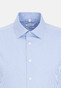 Seidensticker Fine Striped Light Business Kent Overhemd Intens Blauw