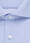 Seidensticker Fine Striped Twill Overhemd Intens Blauw