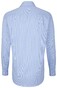 Seidensticker Fine Striped Twill Shirt Deep Intense Blue