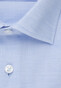 Seidensticker Fine Structure Business Kent Overhemd Intens Blauw