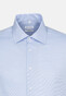 Seidensticker Fine Structure Business Kent Shirt Deep Intense Blue