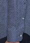 Seidensticker Fine Structure Light Kent Overhemd Donker Blauw
