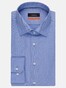 Seidensticker Fine Structure Mouwlengte 7 Overhemd Intens Blauw