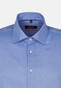 Seidensticker Fine Structure Sleeve 7 Shirt Deep Intense Blue