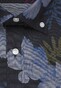 Seidensticker Floral Business Button Down Overhemd Navy