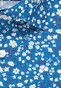 Seidensticker Floral Contrast Shirt Turquoise
