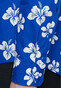 Seidensticker Floral Fantasy Poplin Overhemd Sky Blue Melange