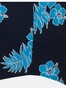 Seidensticker Floral Leaf Fantasy Overhemd Turquoise