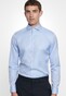 Seidensticker Herringbone Business Shirt Aqua Blue