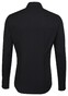 Seidensticker Kent Faux-Uni Overhemd Zwart