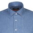 Seidensticker Light Denim Kent Overhemd Pastel Blauw