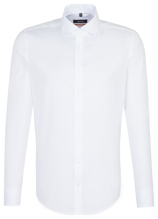 Seidensticker Light Spread Kent Uni Shirt White