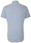 Seidensticker Melange Short Sleeve Shirt Dark Evening Blue