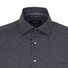 Seidensticker Micro Dot Poplin Business Sleeve 7 Shirt Black Melange Dark