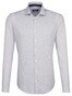 Seidensticker Micro Line Shirt Overhemd Bruin