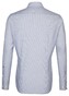 Seidensticker Micro Line Shirt Overhemd Intens Blauw