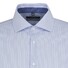 Seidensticker Micro Stripe Overhemd Aqua Blue