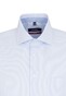 Seidensticker Micro Stripe Short Sleeve Overhemd Blauw