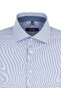 Seidensticker Micro Stripe Spread Kent Overhemd Blauw