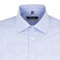 Seidensticker Mini Check Business Kent Overhemd Blauw
