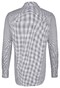 Seidensticker Mini Check Business Kent Shirt Anthracite Grey