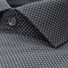 Seidensticker Mini Dot Spread Kent Overhemd Zwart Melange