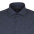 Seidensticker Mini Dotted Spread Kent Shirt Navy