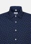 Seidensticker Mini Pattern Business Kent Shirt Lilac