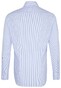 Seidensticker Mini Stripe Poplin Sleeve 7 Shirt Deep Intense Blue
