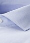 Seidensticker Mini Stripe Poplin Sleeve 7 Shirt Deep Intense Blue