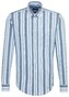 Seidensticker Multi Stripe New Button Down Overhemd Pastel Blauw