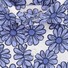 Seidensticker New Kent Floral Fantasy Linnen Overhemd Blauw