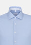 Seidensticker Non Iron Spread Kent Shirt Blue